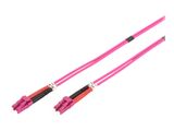 DIGITUS LWL Patchkabel LC -> LC 1.00m Multimode Duplex OM4