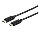 Equip Kabel USB-C2.0->C 3A PD 60W St/St 1.00m schwarz Polybeutel