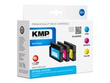 KMP Patrone HP 953XL (1CC21AE) Multip. 2000 S. Hybrid-Chip refilled