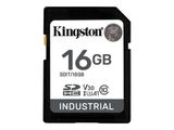 SD Card 16GB Kingston SDHC Industrial -40C to 85C retail