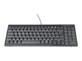 DIGITUS Tastatur passend für TFT-Konsolen, Frankreich