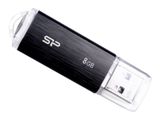 USB-Stick 8GB Silicon Power USB2.0 U02 Plastic Black