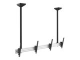 Equip Deckenhalterung 45"-55"/2TFT je 50kg 1Gelenk neig. sw lite Retail (Speditionsversand)