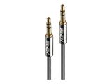 LINDY Audiokabel 3.5mm Cromo line 1m