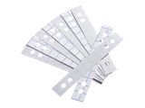 DURABLE Lochverstärkerstreifen transparent 50er Beutel