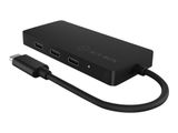 Hub 4-Port IcyBox USB 3xType-C => 1xType-C PD bis 100W