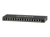 NETGEAR Switch 16x GE GS316EP-100PES PoE+ Gigabit 180W 1SFP