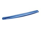 Fellowes Tastatur-Handgelenkauflage Crystal Gel blau