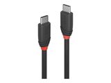 LINDY USB 3.1 Kabel Typ C/C 3A Black Line M/M 1.5m