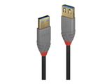 LINDY USB 3.0 Verlängerung Typ A/A Anthra Line M/F 1m