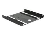 DELOCK Einbausatz 3,5" für 2,5" HDD Metall schwarz