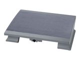 MAUL ergonomische Füßstütze Pro beheizt 45x39cm grau