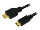Logilink HDMI-Kabel Ethernet A -> mini St/St 2.00m sw