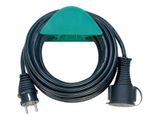 Brennenstuhl Verlängerungskabel Gummi IP44 10m schwarz