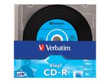 CD-R Verbatim 700MB 10pcs Pack 52x SlimCase vinyl retail