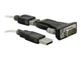 DELOCK USB Adapter A -> D-Sub9 St/St