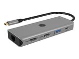 Dockingstation IcyBox 9-in-1 mobile USB 3.2 Gen 1 Type-C retail