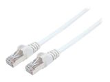 INTELLINET Patchkabel Cat6a-Stecker/Cat7-Rohkabel 10m weiß