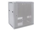 INTELLINET Wandverteiler 9HE 570x450mm grau,unmontiert