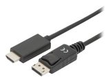 DIGITUS DisplayPort Adapterkabel DPort -> HDMIA St/St 8K 2m