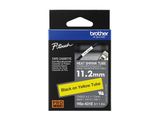 Schrumpfschlauchkassette Brother 11,2mm gelb/schwarz HSE631E