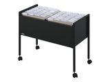 DURABLE Eco Hängemappenwagen 100 Duo schwarz