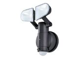 Schwaiger LED 2-fach Sensorleuchte 400 Lumen schwarz