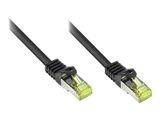 Good Connections Patchkabel m. Cat.7 Rohk. schwarz 25m