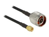 DELOCK HF Kabel SMA -> N St/St 5.00m