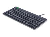 R-Go Tastatur Compact Break FR-Layout verkabelt schwarz