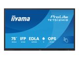 IIYAMA 189.3cm(75") TE7512MIS-B4AG 16:9 M-Touch HDMI+DP+USBC (Speditionsversand)