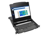 Eaton NetDirector 8-Port 1U Rack-Mount Console HDMI KVM Swi.