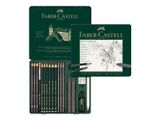 FABER-CASTELL Set Pitt Graphite medium Metalletui