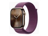 Apple Watch 10 Cell. 46mm Rose Gold Alu (Plum Sport Loop)