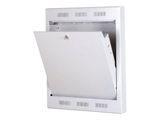 DIGITUS Wandgehäuse Aufputz 2HE 750x600x127mm grau