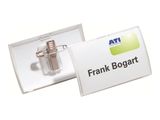 DURABLE Namensschild Click Fold m Kombiklemme 40x75mm 25 St