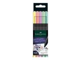 FABER-CASTELL Finepen Grip 0.4 5er Etui pastell