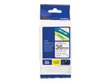 Schriftbandkassette Brother TZe-261CIV 36mmx8m weiß/schwarz