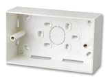 LINDY AufputzrahmenWanddose 2fach UK 147x86x47 mm weiss