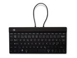 R-Go Tastatur Split Break Nordic-Layout kabellos schwarz