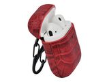 TERRATEC AirPods Case AirBox Crocodile Pattern Red