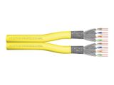 DIGITUS CAT 7A S/FTP,Installationskabel,500m,Dupl.,1500MHz (Speditionsversand)