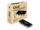 Club3D USB-C 4in1-HUB >HDMI/USB/USB-C/Audio 4K60Hz PD100W retail