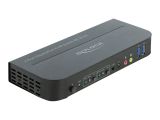 DELOCK DisplayPort 1.4 KVM Switch 8K 30Hz USB 3.0 + Audio