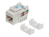 INTELLINET Keystone Jack Cat6 Punch-down UTP weiss