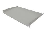 INTELLINET 19" Fachboden 350mm Frontmont. n. perforiert grau