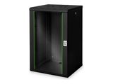 DIGITUS Wandgehäuse Unique 20HE 998x600x600mm schwarz (Speditionsversand)