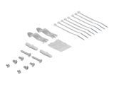 DELOCK Keystone Patchpanel 8 Port grau