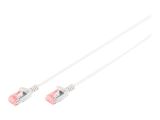 DIGITUS CAT 6 U/FTP Slim Patchkabel 10m grau