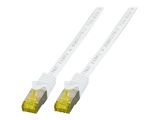 EFB RJ45 Patchkabel S/FTP,Cat.6A,LSZH,Cat.7 Rohk.,7.5m,weiß